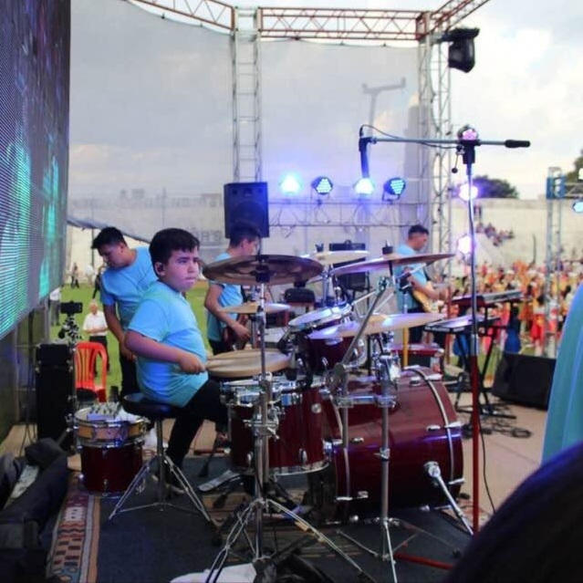 Evento cristiano en el Estadio Junior de Córdoba